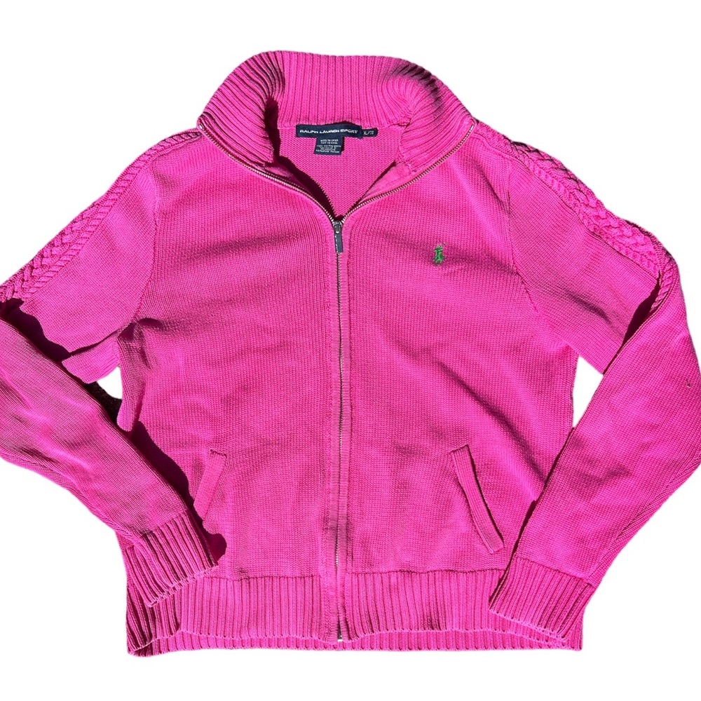 ralph lauren sport 2000s sweater